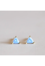 JaxKelly Mini Energy Gem - Opal Earrings