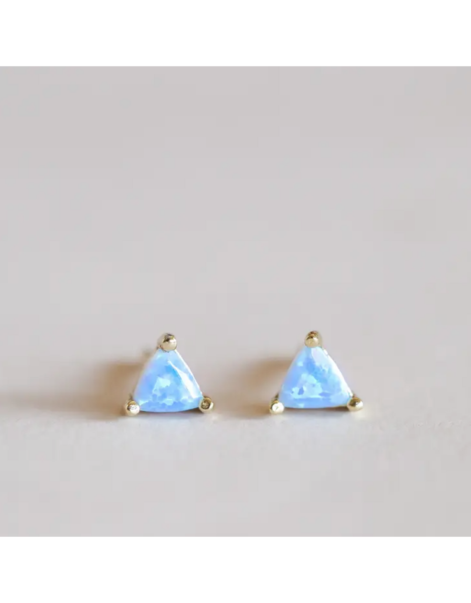 JaxKelly Mini Energy Gem - Opal Earrings