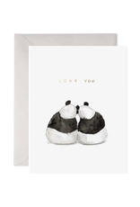 E. Frances Panda Pair Card