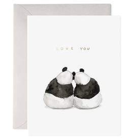 E. Frances Panda Pair Card