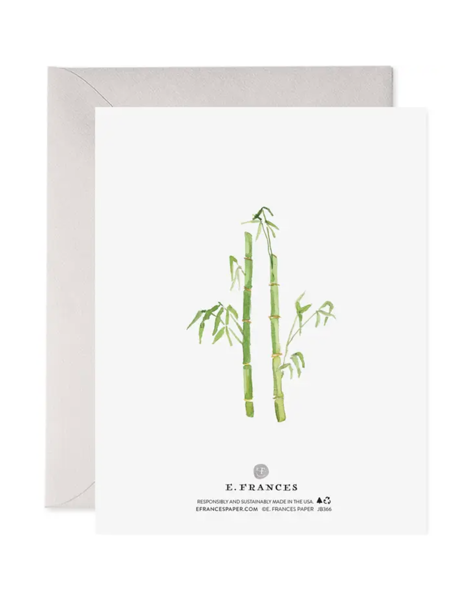 E. Frances Panda Pair Card