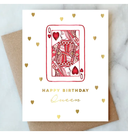 Abigail Jayne Design Queen of Hearts Card