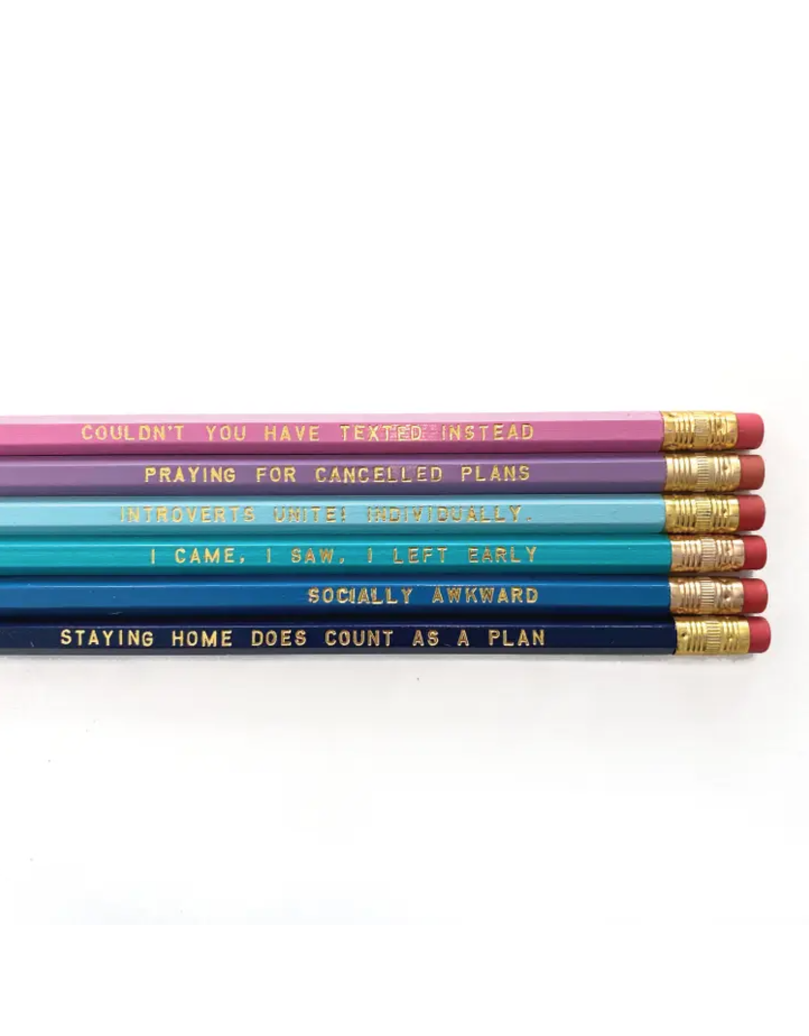 Slightly Stationery Introvert Pencil Pack