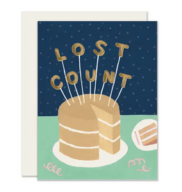 Slightly Stationery Lost Count Card