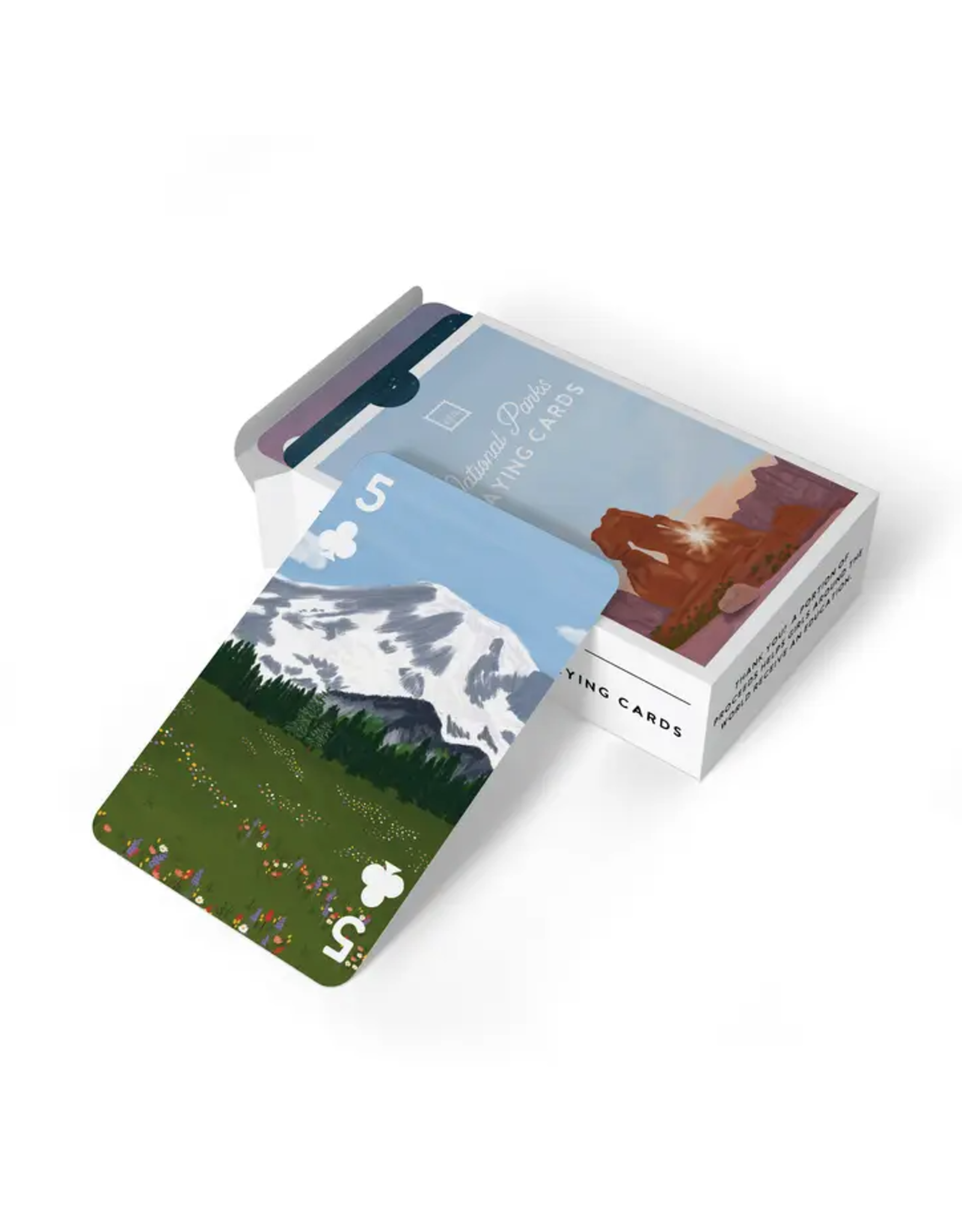Slightly Stationery National Parks Playing Cards