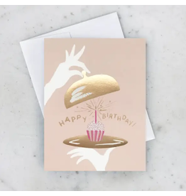 Sparkling Cupcake Card