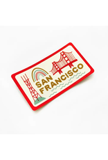 Paper Parasol Press San Francisco Symbols Sticker
