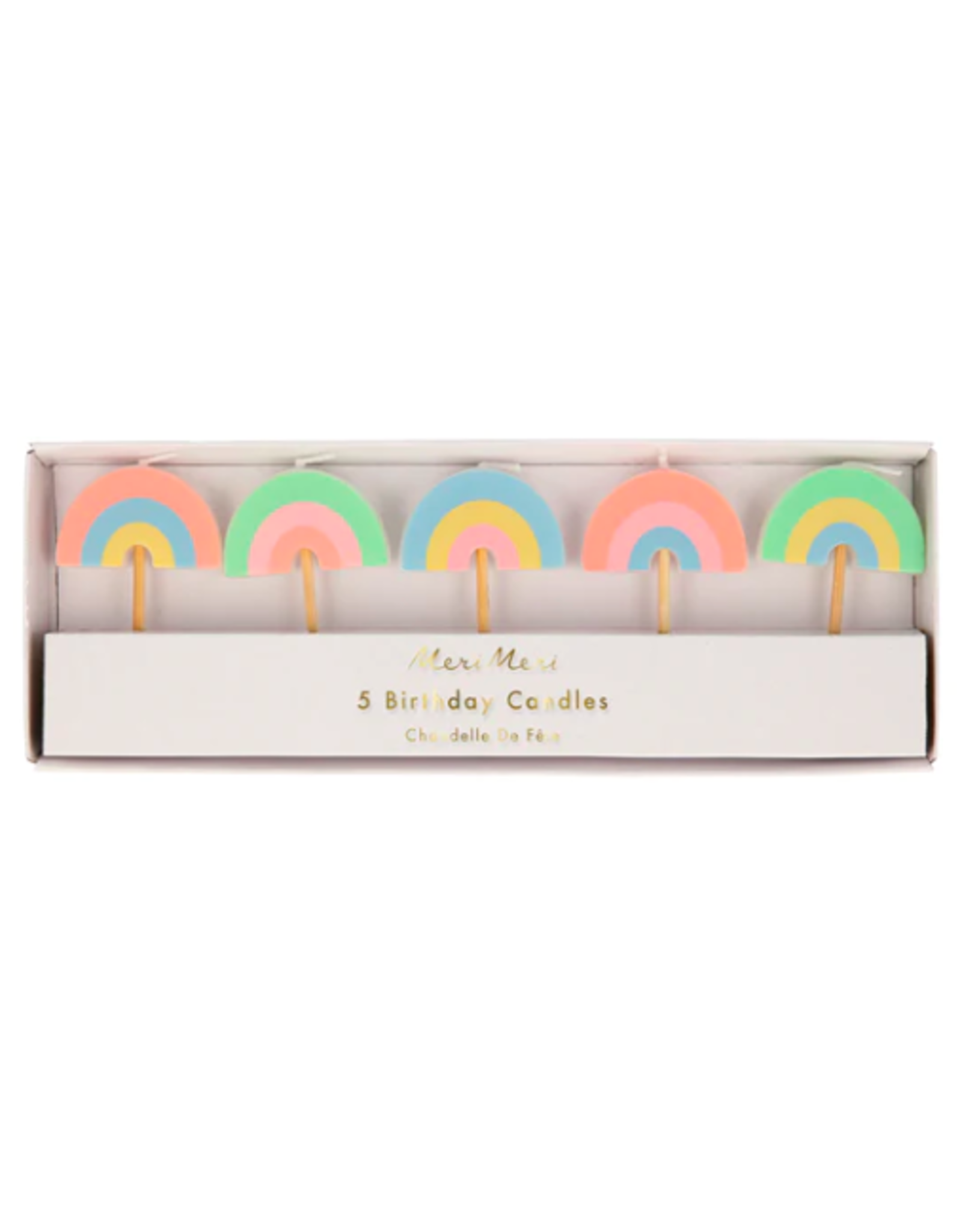 Rainbow Candles