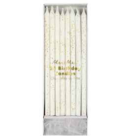 Gold Glitter Candles
