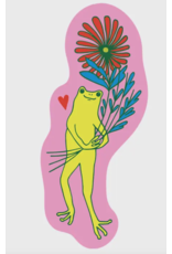 Froggy Bouquet Sticker