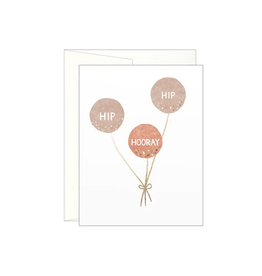 Lake Erie Design Co. Hip Hip Hooray - Balloons Card