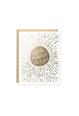 Lake Erie Design Co. Stay Golden Happy Birthday Card