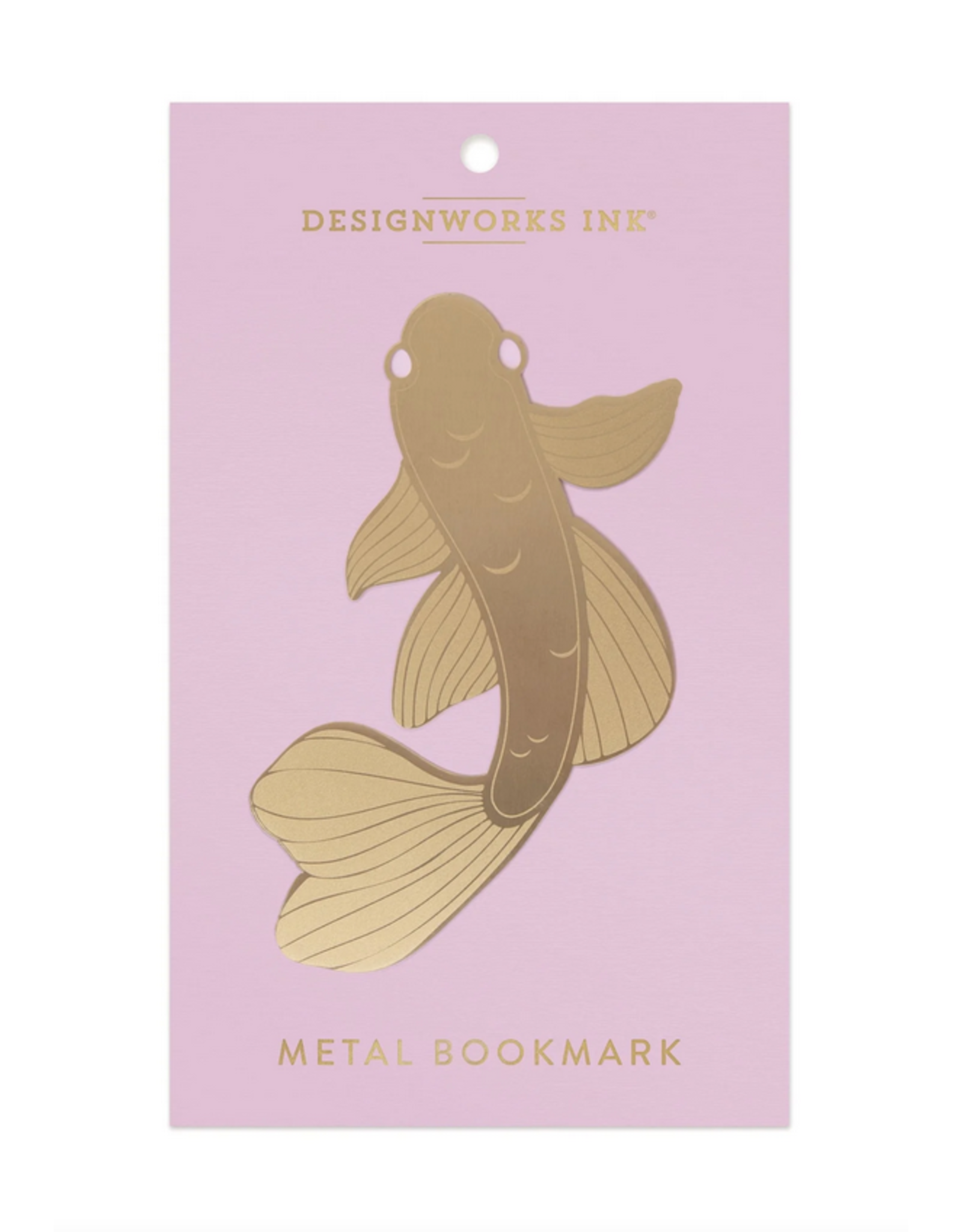 Designworks Ink Metal Bookmark - Koi Fish