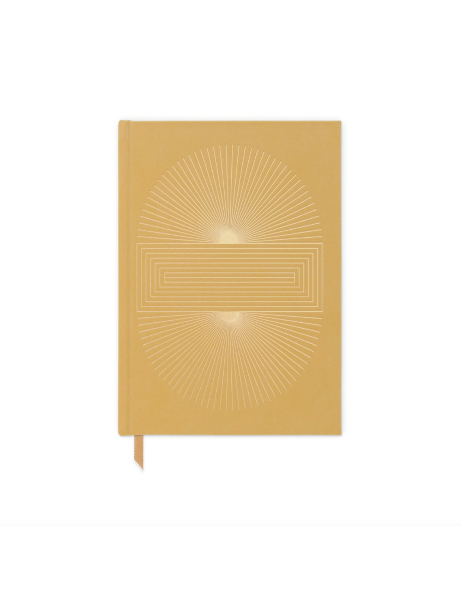 Designworks Ink Radiant Suns - Hard Cover Suede Cloth Journal