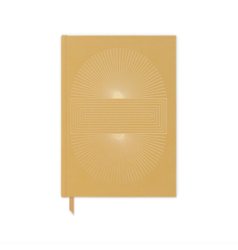 Designworks Ink Radiant Suns - Hard Cover Suede Cloth Journal