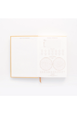 Designworks Ink Radiant Suns - Hard Cover Suede Cloth Journal