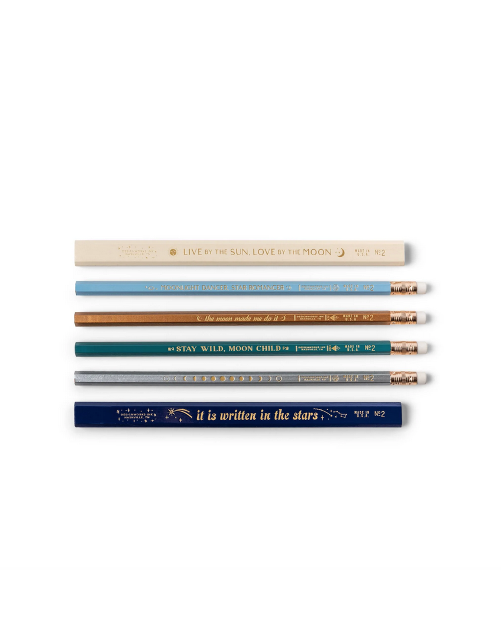 Designworks Ink Celestial Heavens - Pencil Set of 6