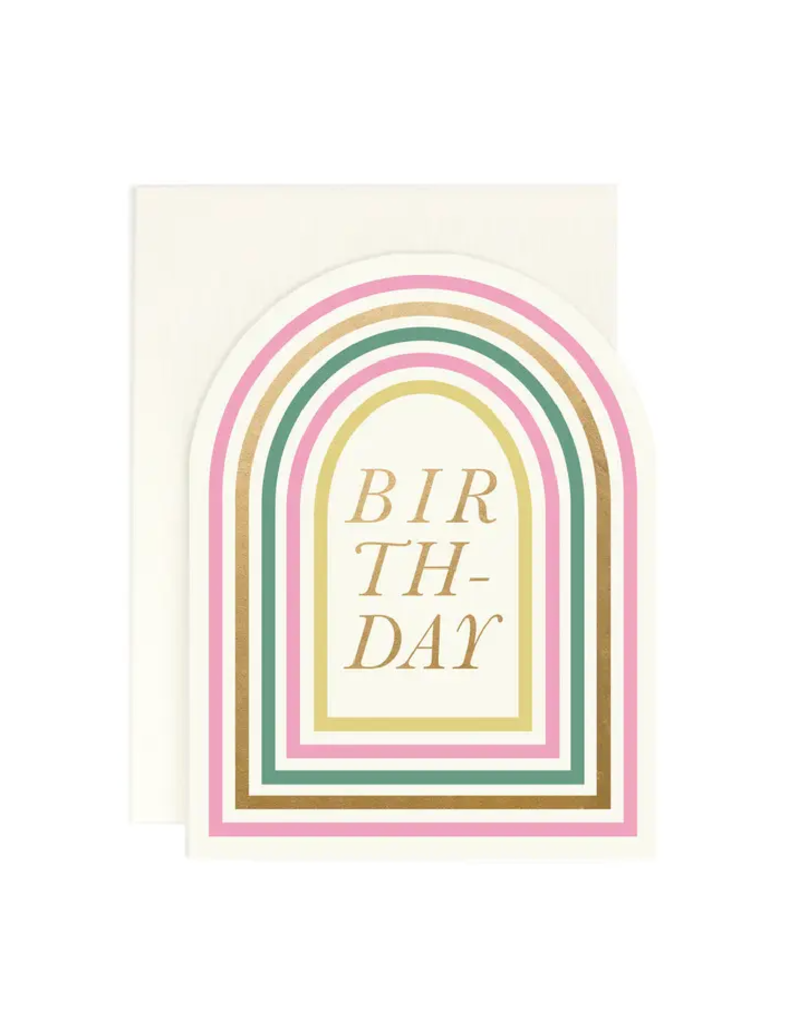 Amy Heitman Arched Birthday Card