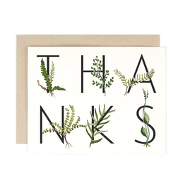 Amy Heitman Fern Thanks Card