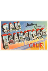 Found Image Press Postcard: Greetings from San Francisco