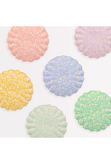 Floral Small Bamboo Plates