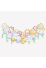 Pastel Daisy Balloon Garland