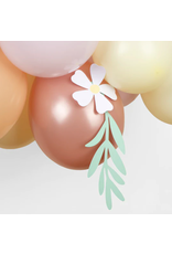 Pastel Daisy Balloon Garland