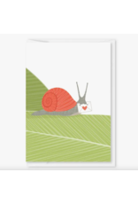 Modern Printed Matter Snail Mail Enclosure Card