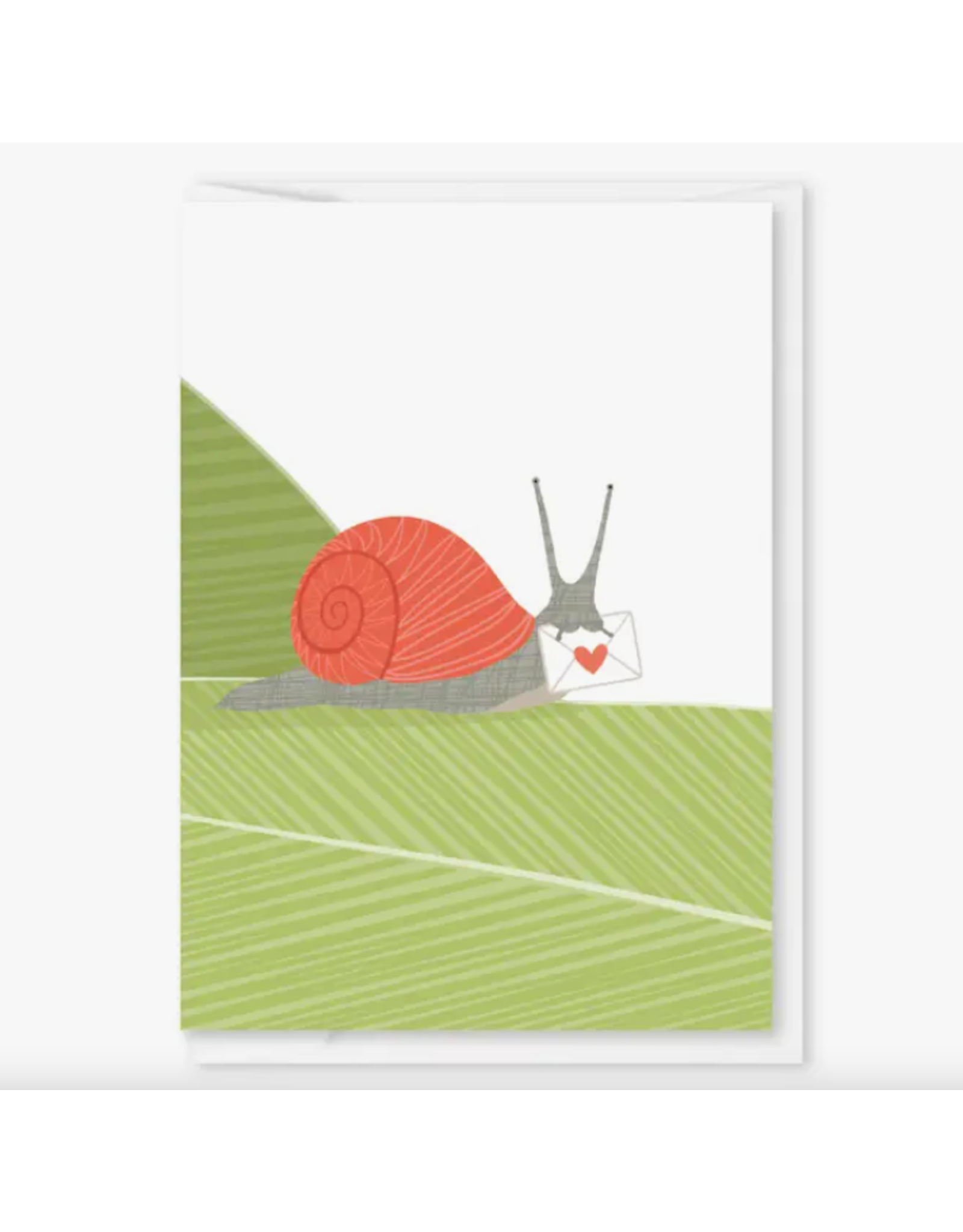 Modern Printed Matter Snail Mail Enclosure Card