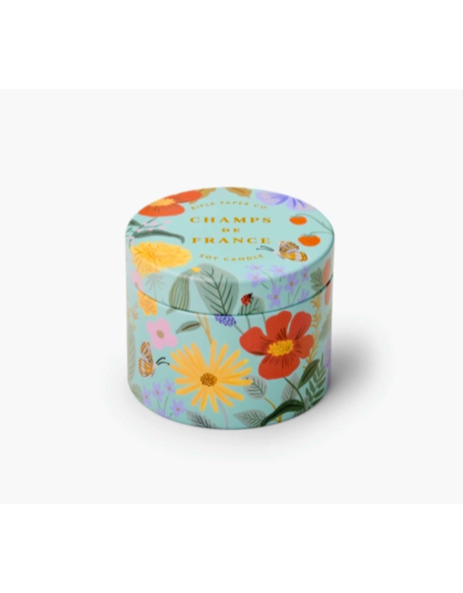 Rifle Paper Champs de France 3oz Tin Candle