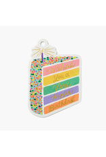 Rifle Paper Cake Slice Gift Tags - 8 Pack