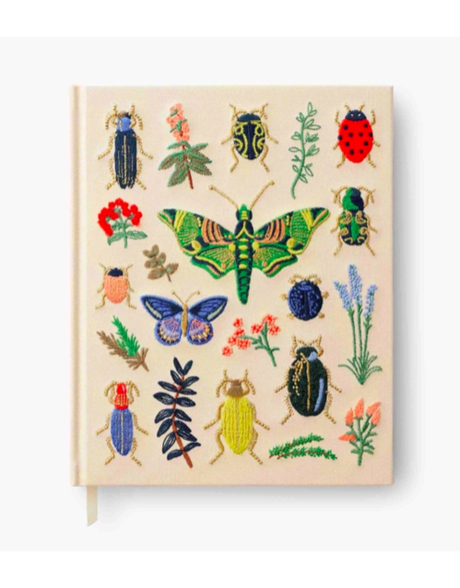 Rifle Paper Embroidered Sketchbook - Curio