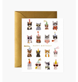 Rifle Paper Cool Cats Birthday Card