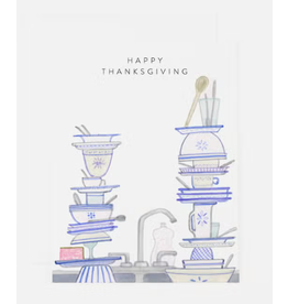 Dear Hancock Thanksgiving Dishes Card