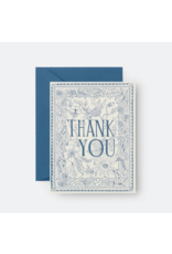 Rifle Paper Boxed Set of Delft Thank You Card