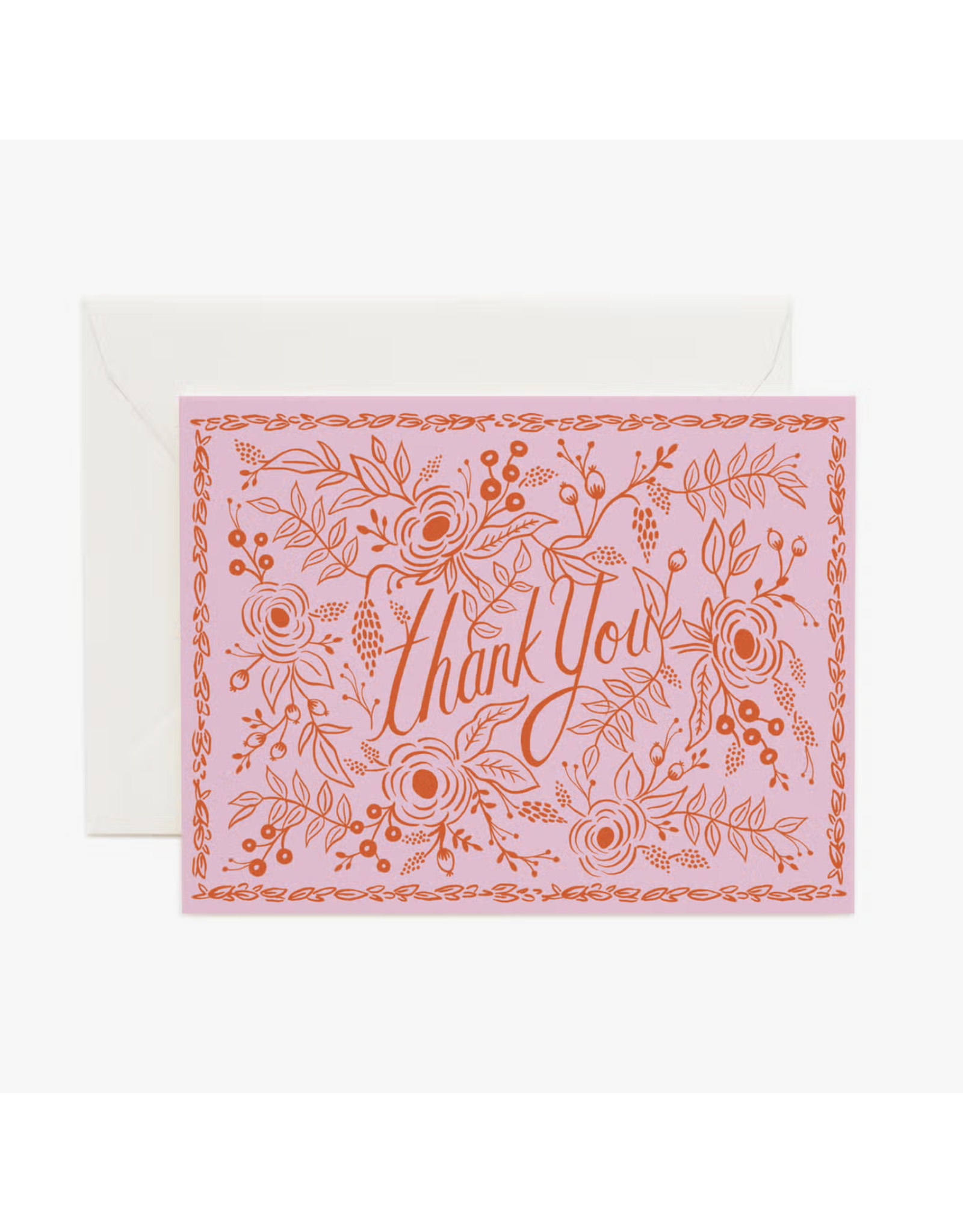 Rifle Paper Boxed Set of Rosé Thank You Cards