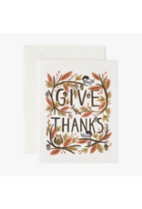 Rifle Paper Thankful Forest Card