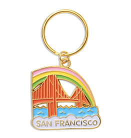The Found San Francisco Golden Gate Bridge Keychain