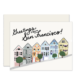 Slightly Stationery From San Francisco Card