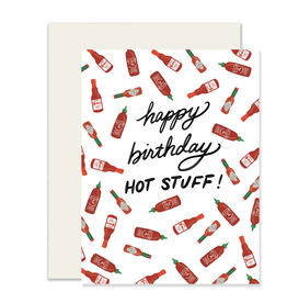 Slightly Stationery Happy Birthday Hot Stuff Card