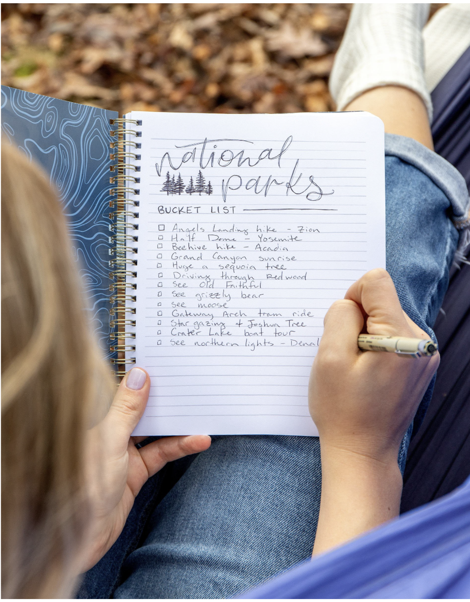 Alpine Summer Spiral Notebook
