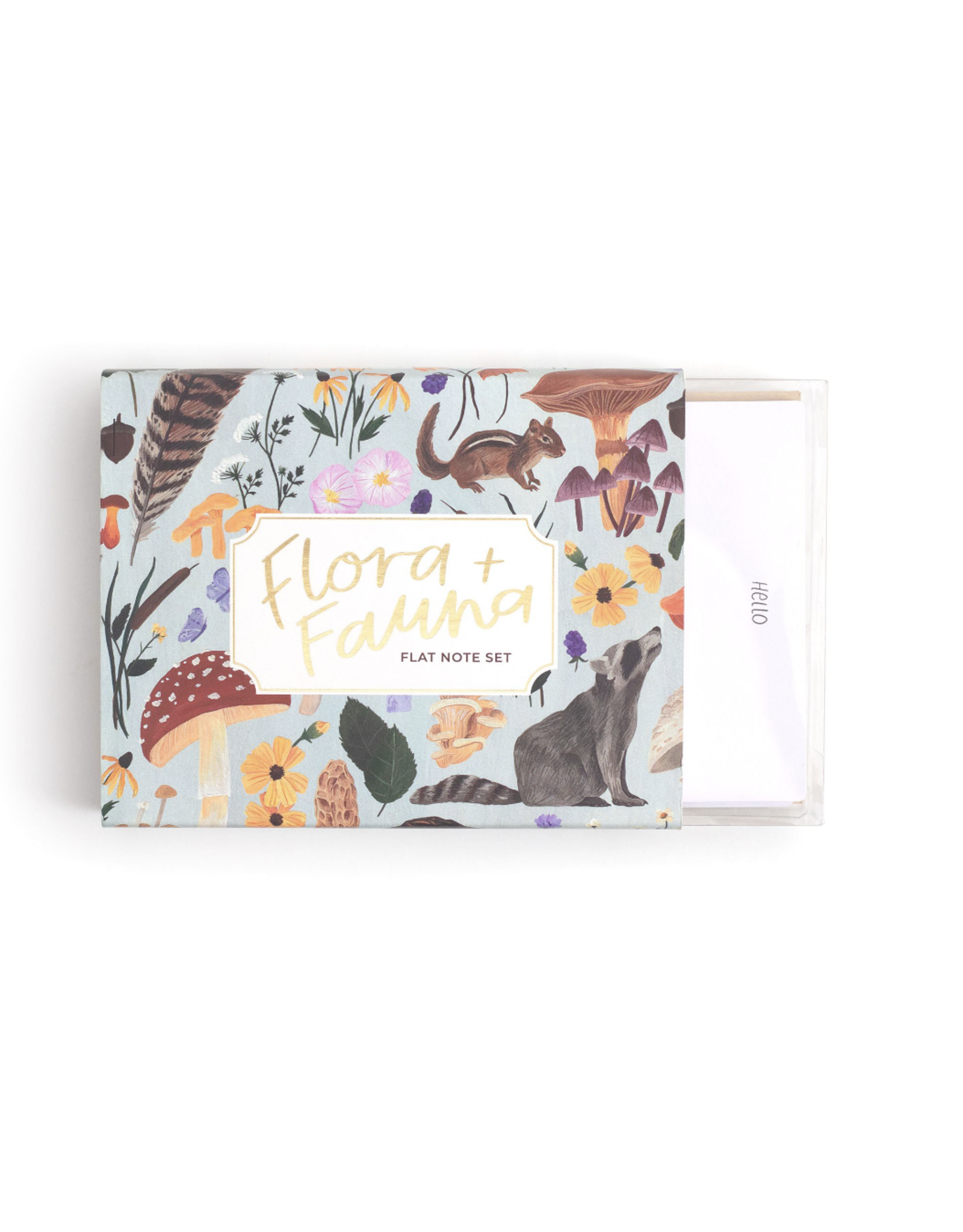 Flora & Fauna Flat Note Set