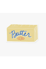 Slightly Stationery Butter Sticker