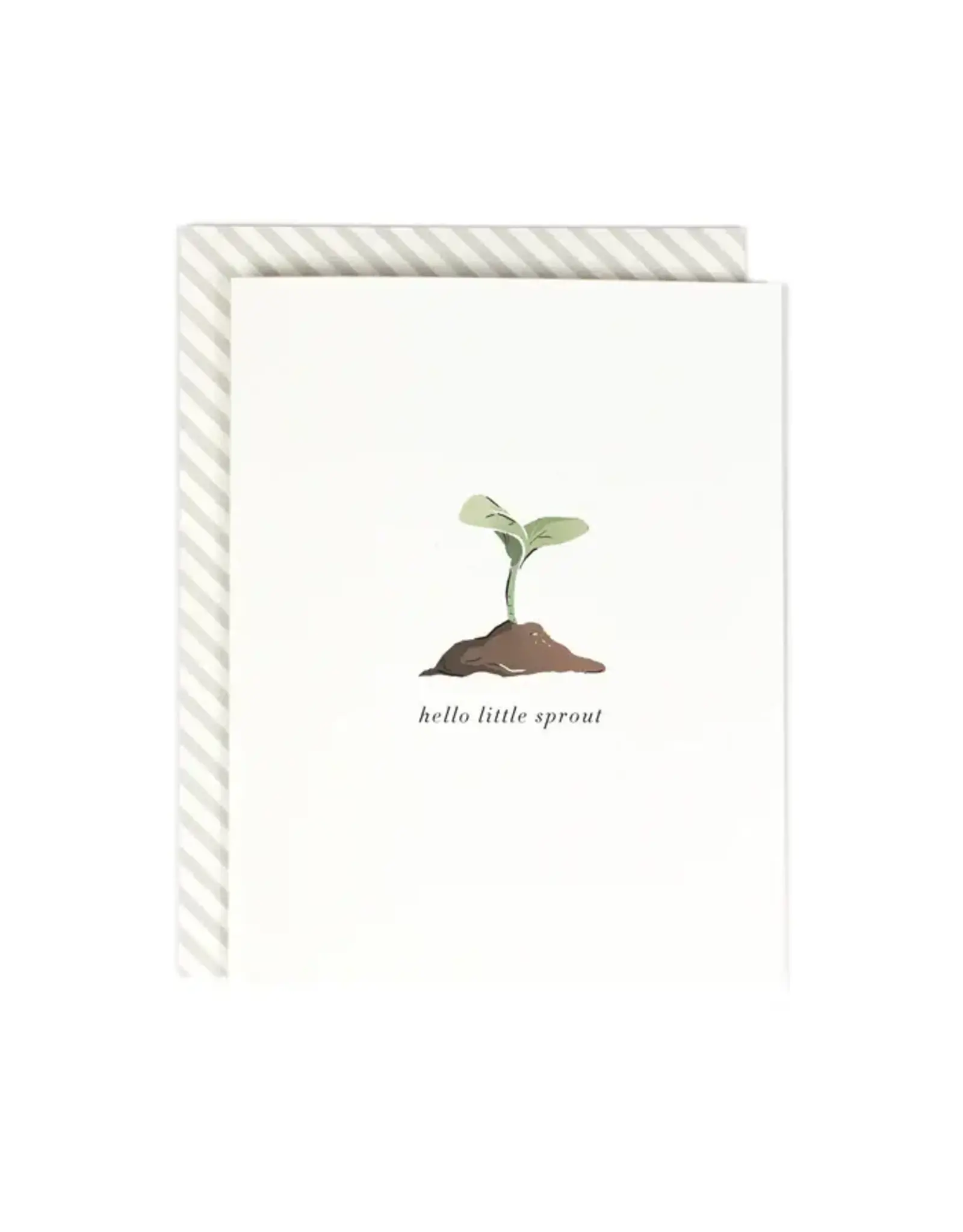 Amy Heitman Hello Little Sprout Card
