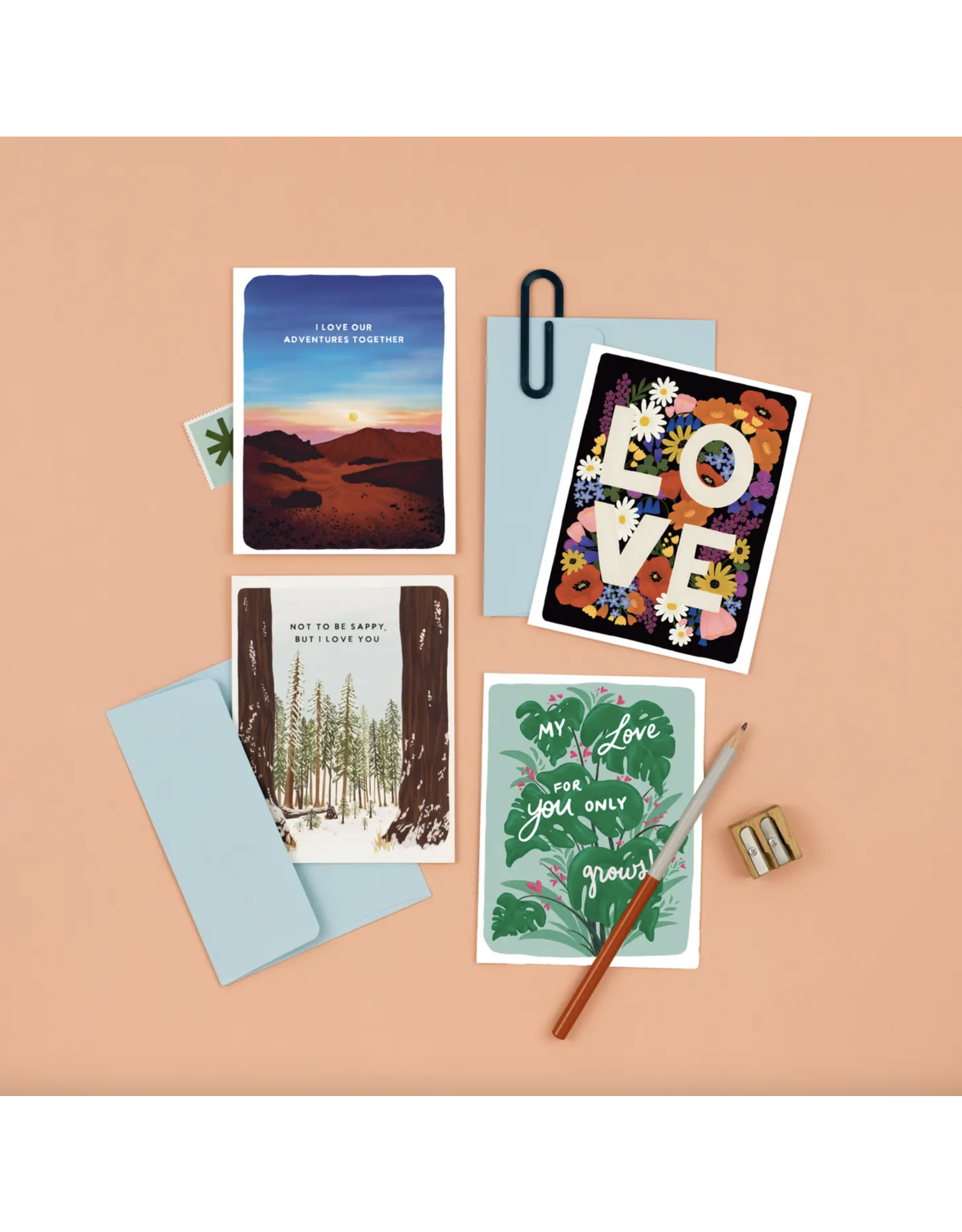 Slightly Stationery NP Adventures Together Card