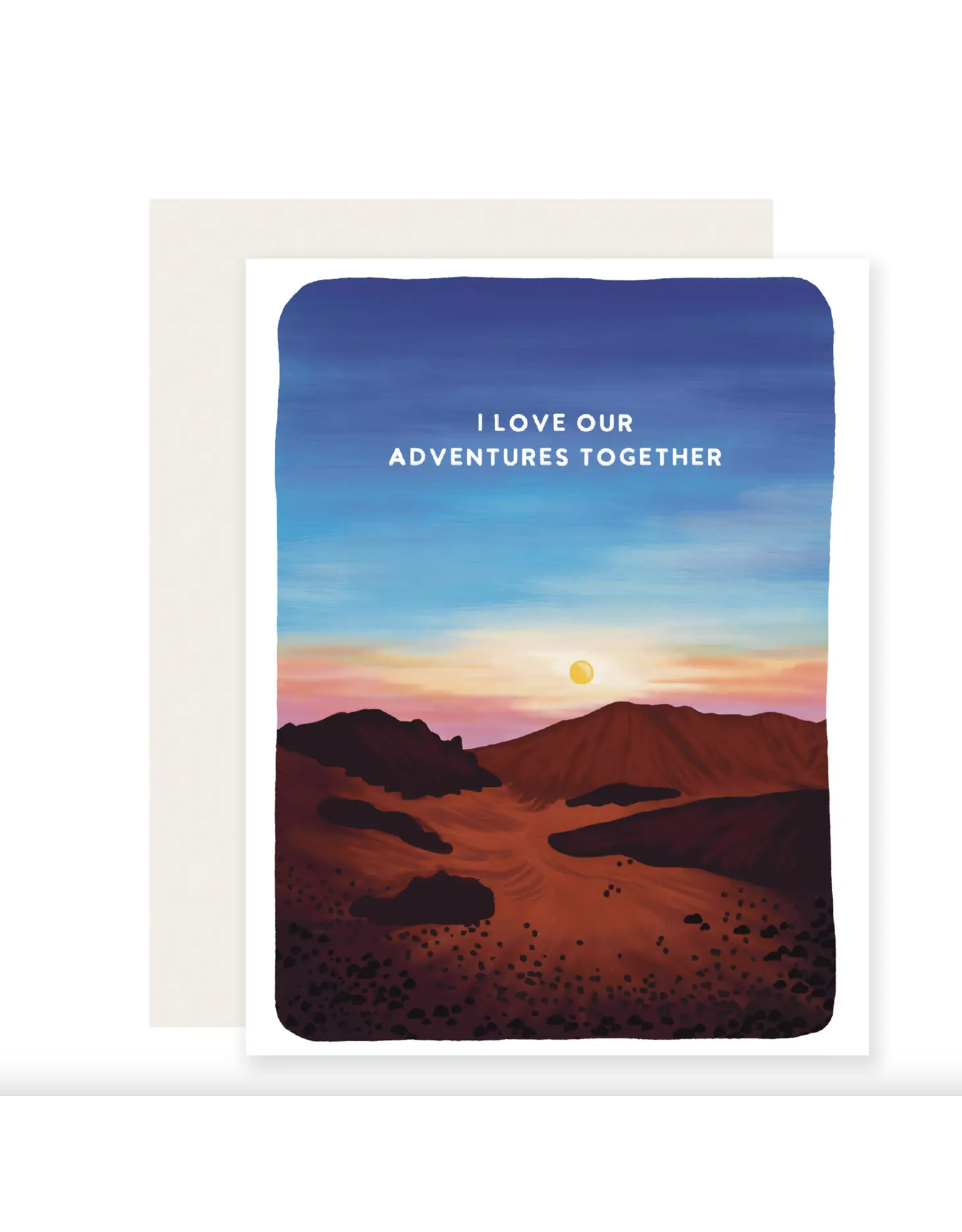 Slightly Stationery NP Adventures Together Card