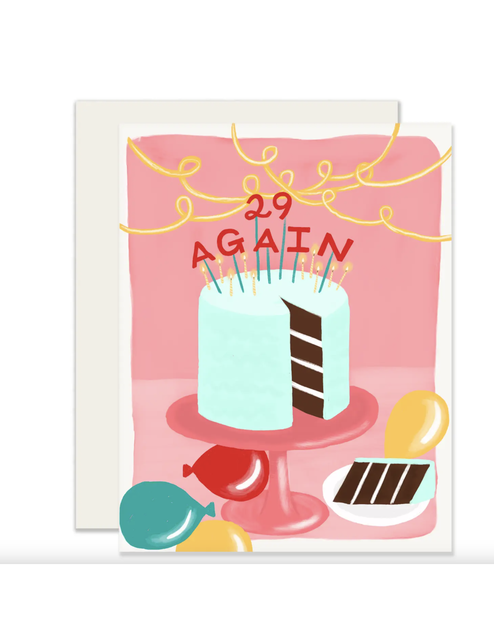 Slightly Stationery 29 Again Card | Forever Young