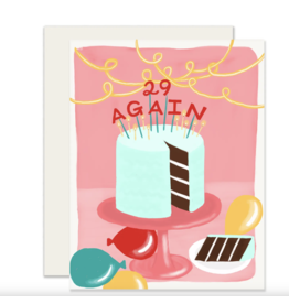 Slightly Stationery 29 Again Card | Forever Young