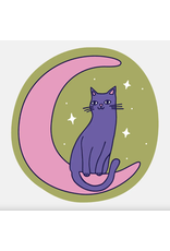 Moon Kitty Sticker