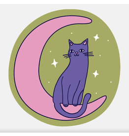Moon Kitty Sticker